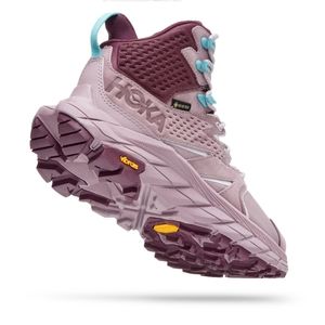 HOKA Anacapa Mid GTX Hiking Boots - Women's Size 9.5B NEW Elderberry/grape color